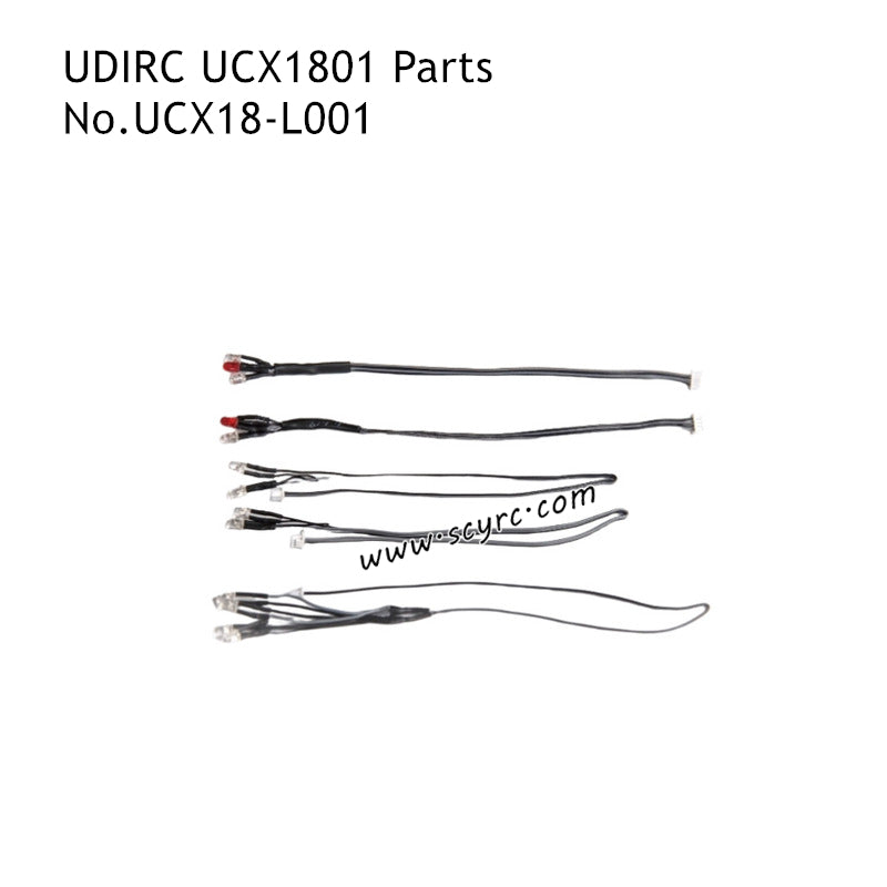 UDIRC UCX1801 RC Car Parts Lamp Group UCX18-L001