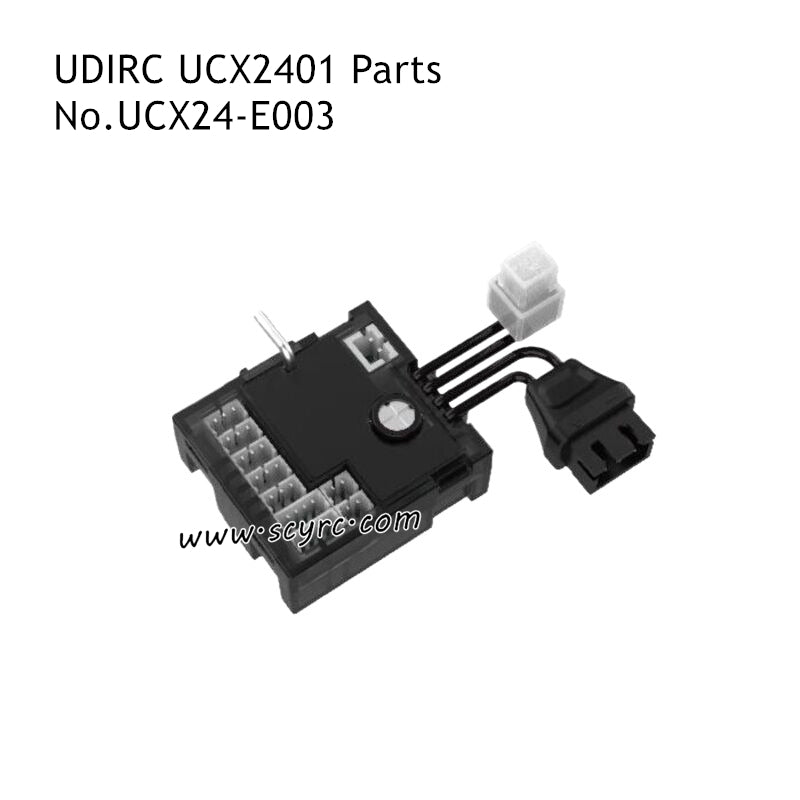 UDIRC UCX2401 Off-road RC Car Parts Brushed Speed Control and Receiver UCX24-E003