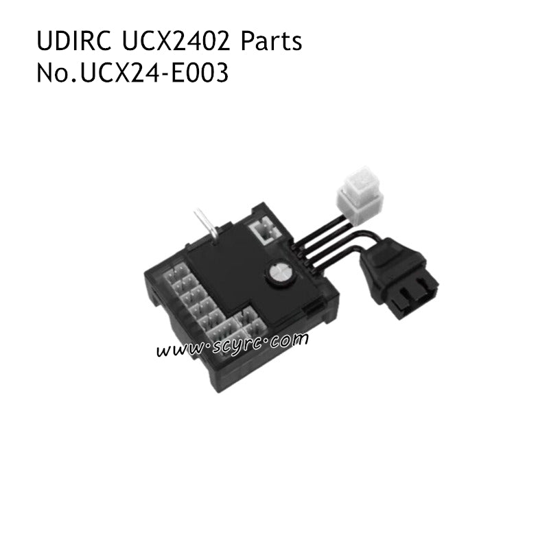 UDIRC UCX2402 RC Car Parts Brushed Speed Control and Receiver UCX24-E003