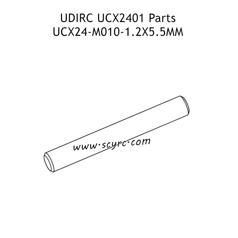 UDIRC UCX2401 Mini RC Rock Crawler Parts 1.2x5.5mm Shaft UCX24-M010
