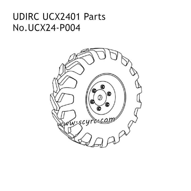 UDIRC UCX2401 RC Car Parts Wheel UCX24-P004
