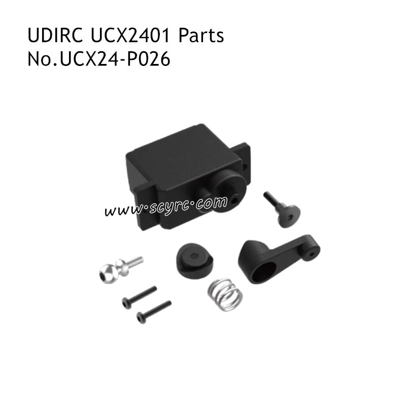 UDIRC UCX2401 RC Truck Parts Steering Servo UCX24-P026