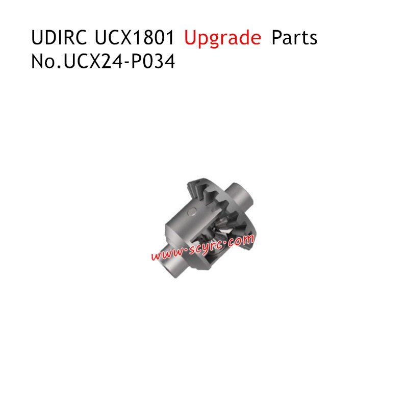 UDIRC UCX1801 Pro RC Car Upgrade Parts Differential Assembly UCX24-P034