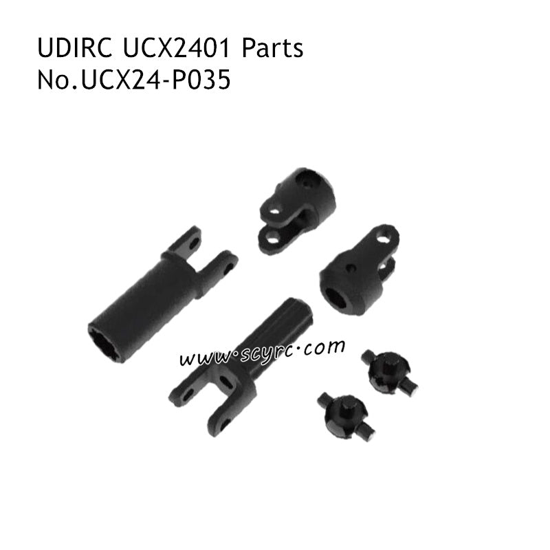 UDIRC UCX2401 Mini RC Rock Crawler Parts Center Driveshaft UCX24-P035
