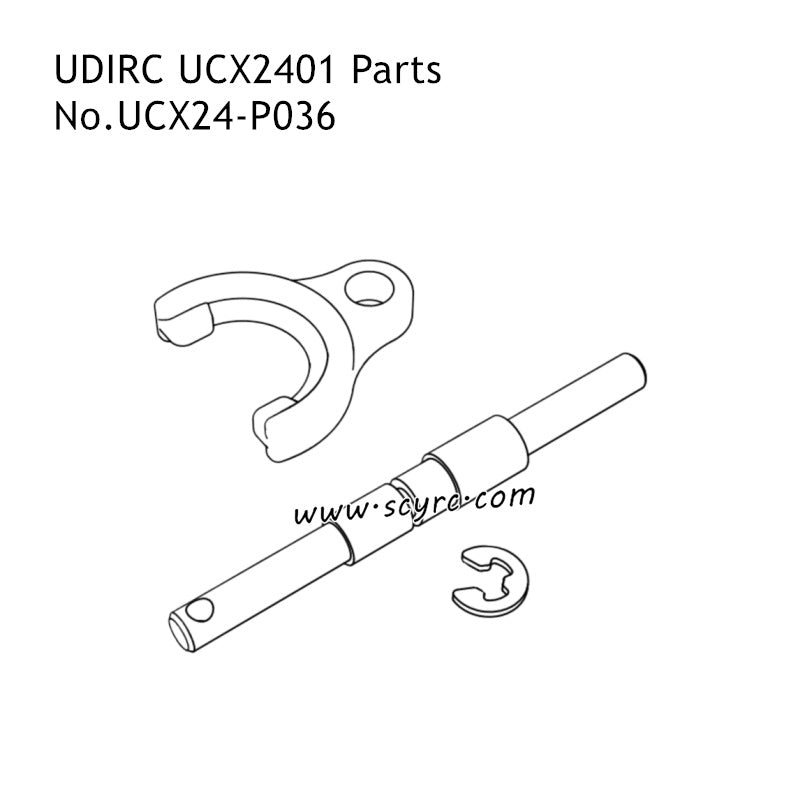 UDIRC UCX2401 Mini RC Rock Crawler Parts Shift Lever UCX24-P036