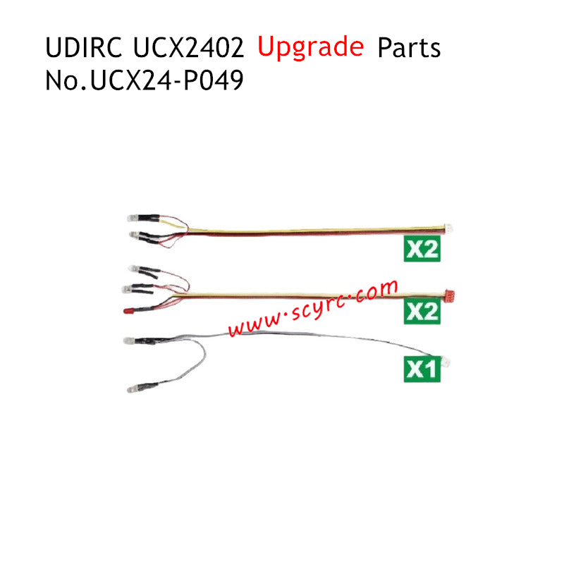UDIRC UCX2402 RC Car Upgrade Parts Lamp UCX24-P049