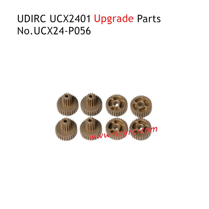 UDIRC UCX2401 1/24 Scale Upgrade Parts Metal Gearbox Gear UCX24-P056