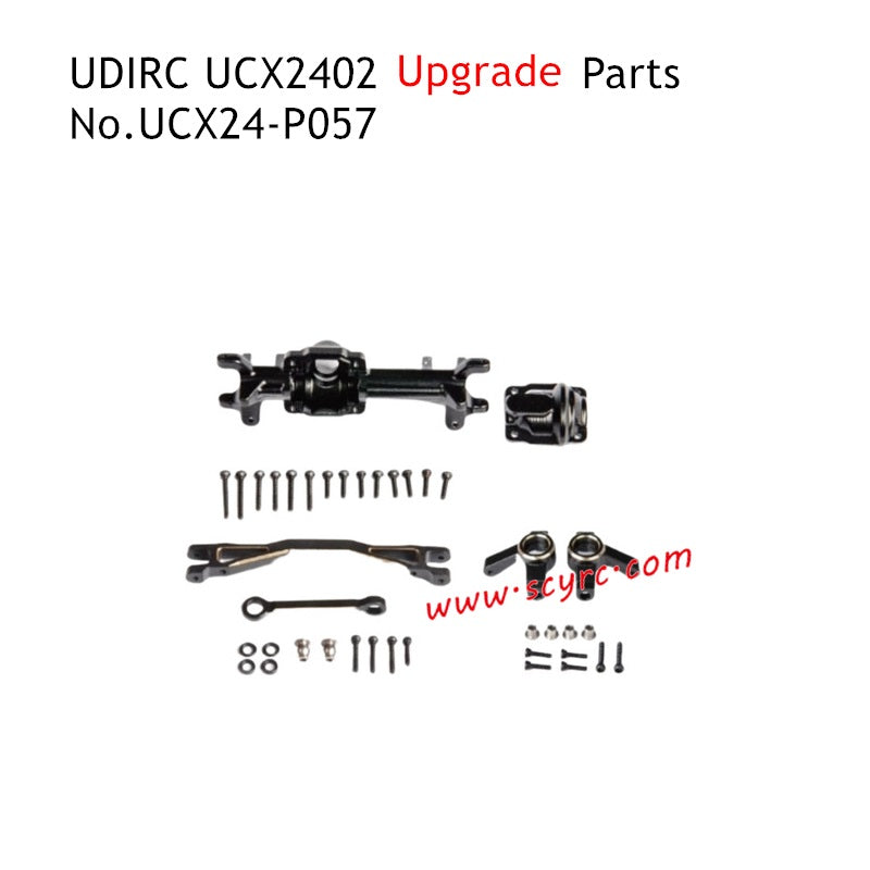 UDIRC UCX2402 Upgrade Parts Metal Front Axle UCX24-P057