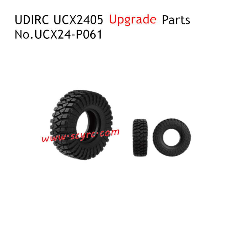 UDIRC UCX2405 RC Car Upgrade Parts Wheels without Bindings UCX24-P061A