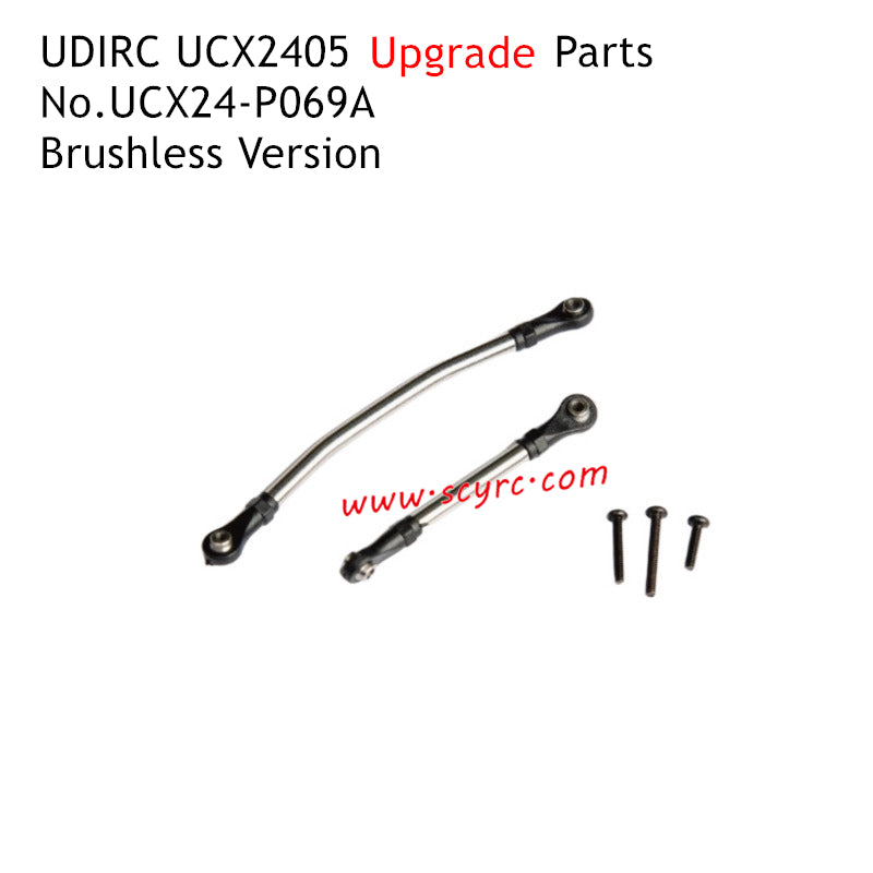 UDIRC UCX2405 Upgrade Parts Brushless Metal Steering Tie Rods UCX24-P069A