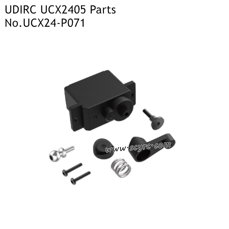 UDIRC UCX2405 RC Car Parts Steering Servo Assembly UCX24-P071