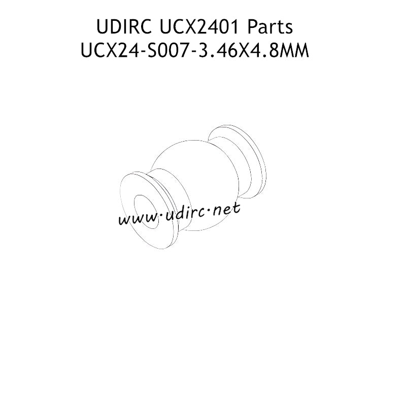 UDIRC UCX2401 Parts 3.46x4.8mm Hollow Ball UCX24-S007