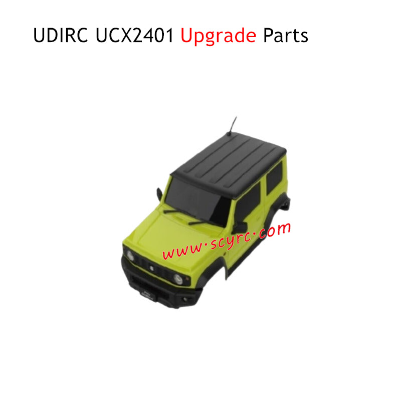 UDIRC UCX2401 1/24 Scale Upgrade Parts Body Assembly Green
