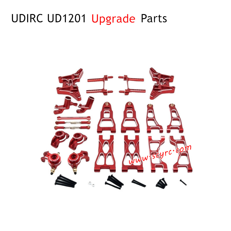 UDIRC UD1201 RC Car Upgrade Parts Assembly Red