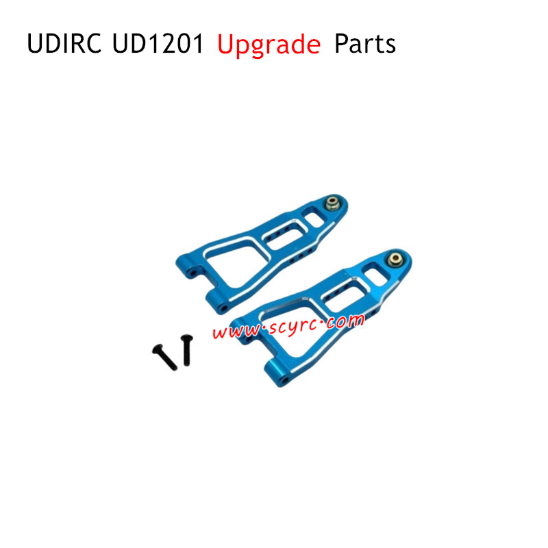UDIRC UD1201 RC Car Upgrade Parts Front Lower Swing Arms Blue