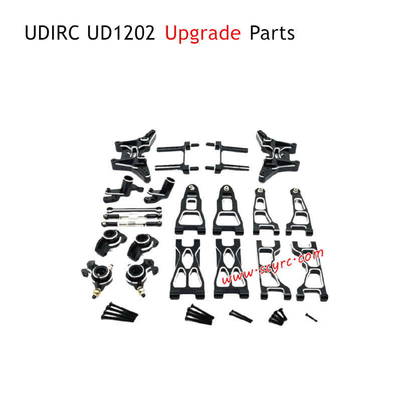 UDIRC UD1202 RC Car Upgrade Parts Assembly Black