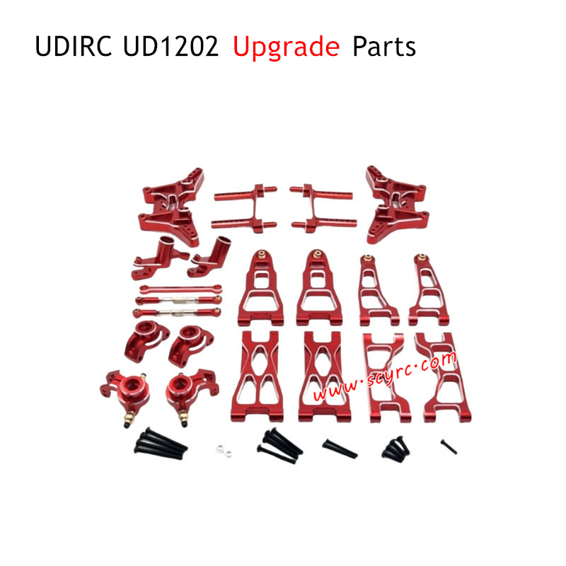 UDIRC UD1202 RC Car Upgrade Parts Assembly Red