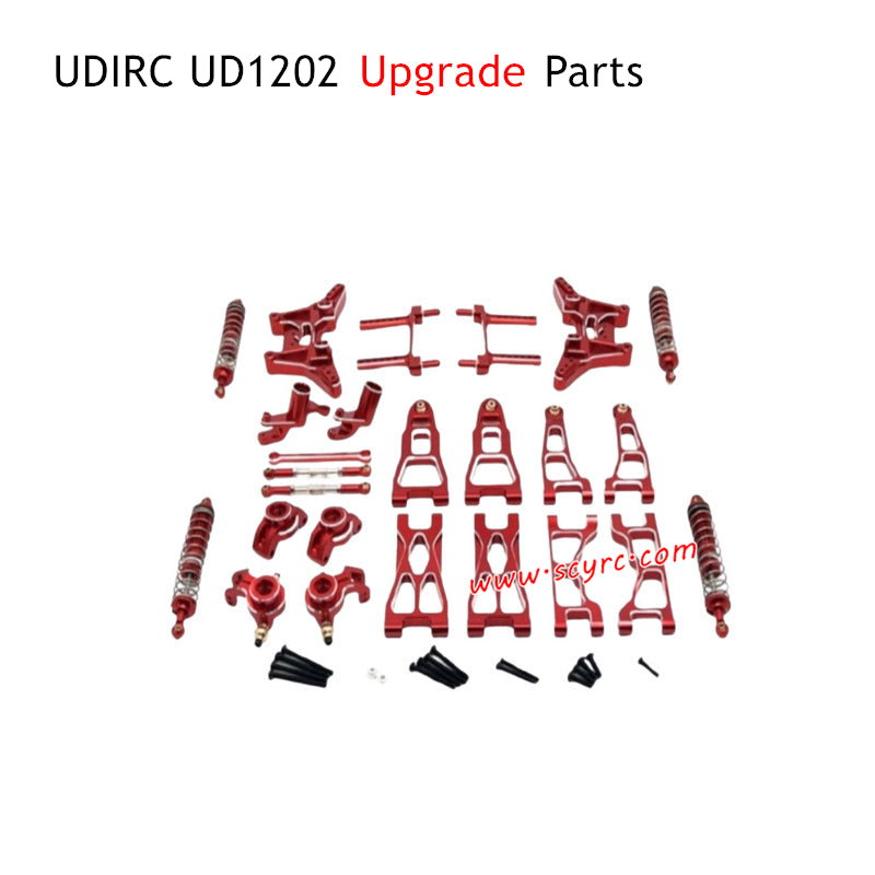 UDIRC UD1202 RC Car Upgrade Parts Kit Red