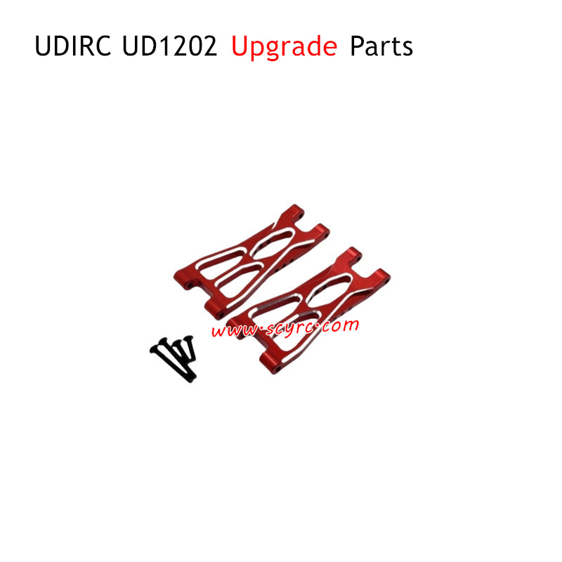UDIRC UD1202 Upgrade Parts Rear Lower Swing Arms Red