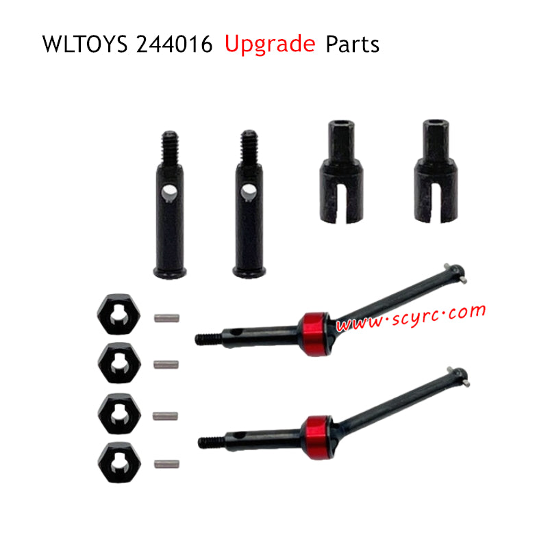 Wltoys 244016 RC Car Upgrade Parts Coupling and Drive Shaft Set