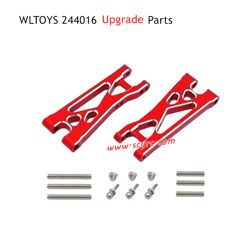 WLTOYS 244016 RC Car Parts Front Lower Swing Arm Red