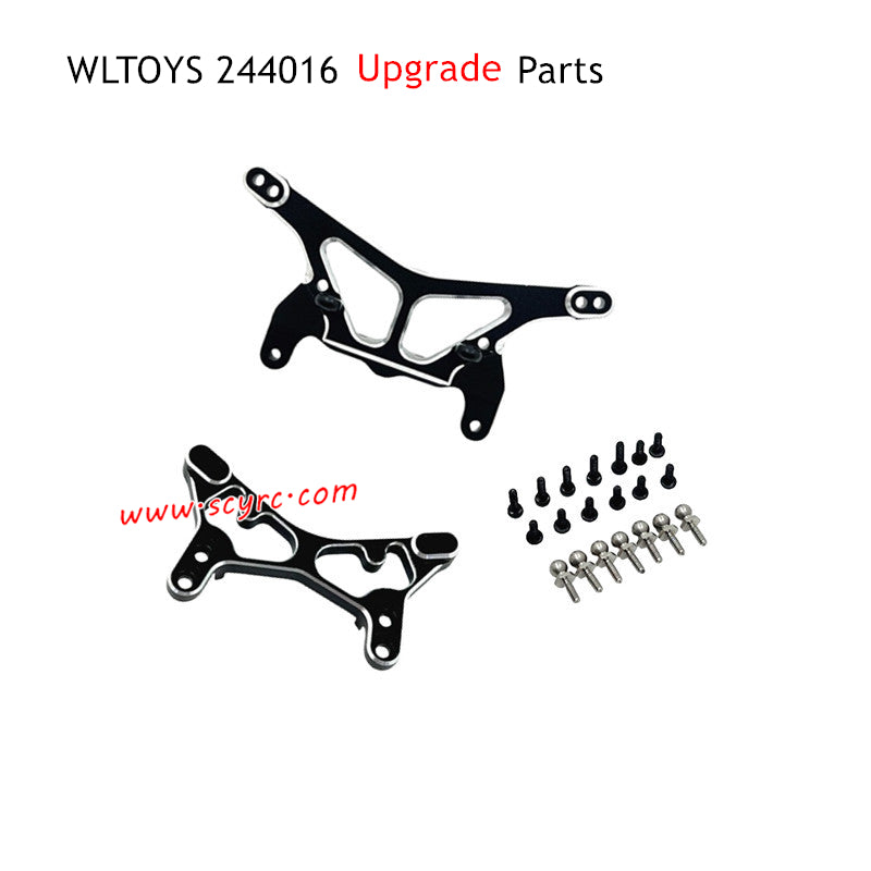 WLTOYS 244016 RC Car Parts Front and Rear Shock Mounts Black
