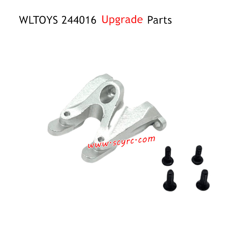WLTOYS 244016 RC Car Parts Rear Wing Mounting Bracket Silver