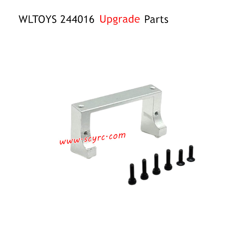 WLTOYS 244016 RC Car Parts Servo Mounting Bracket Silver