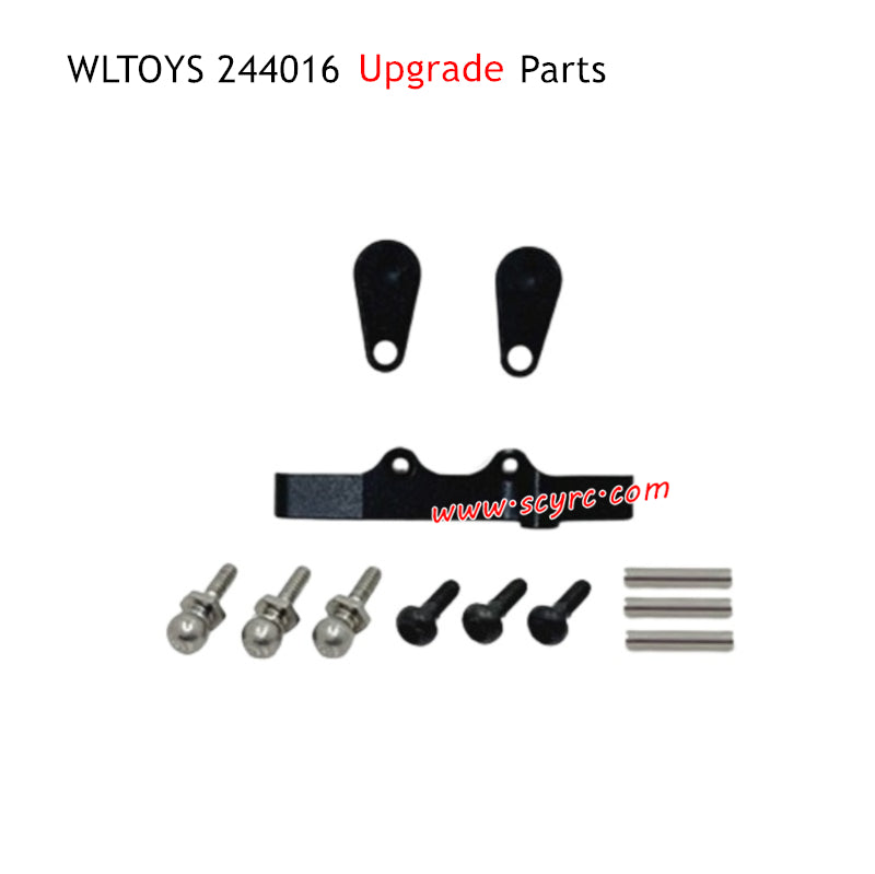 WLTOYS 244016 RC Car Parts Steering Assembly Black