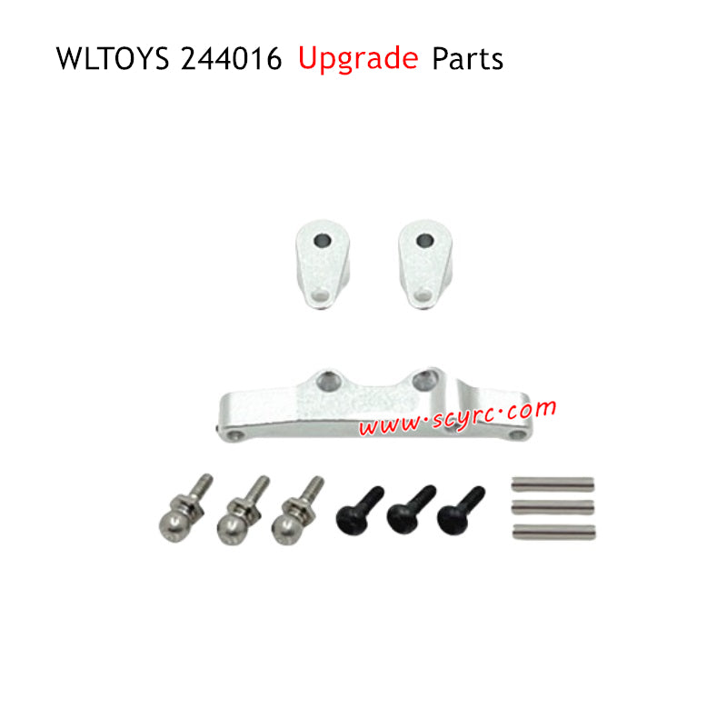 WLTOYS 244016 RC Car Parts Steering Assembly Silver