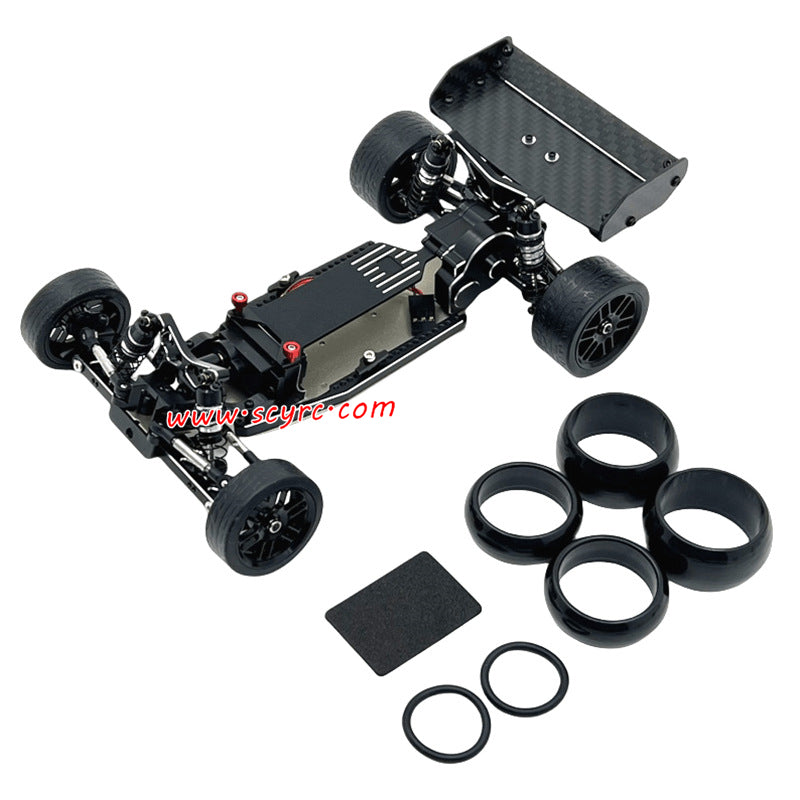 WLTOYS 244016 Upgrade Parts Metal modified Car Frame Black