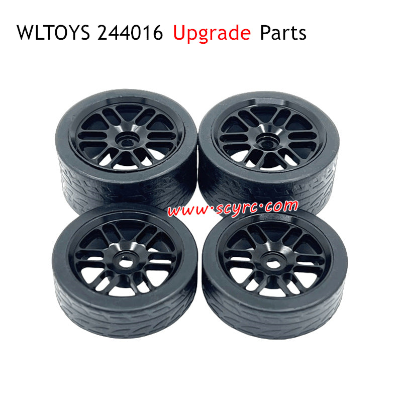 WLTOYS 244016 Upgrade Parts Racing Tyres Black