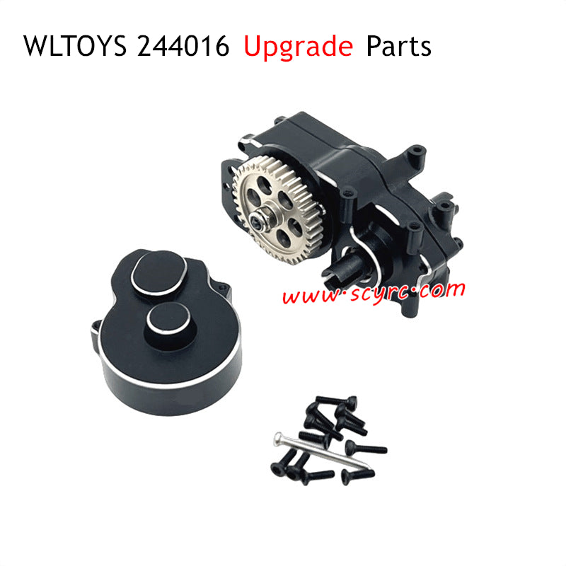 WLTOYS 244016 Upgrade Parts Rear Gearbox Assembly Black