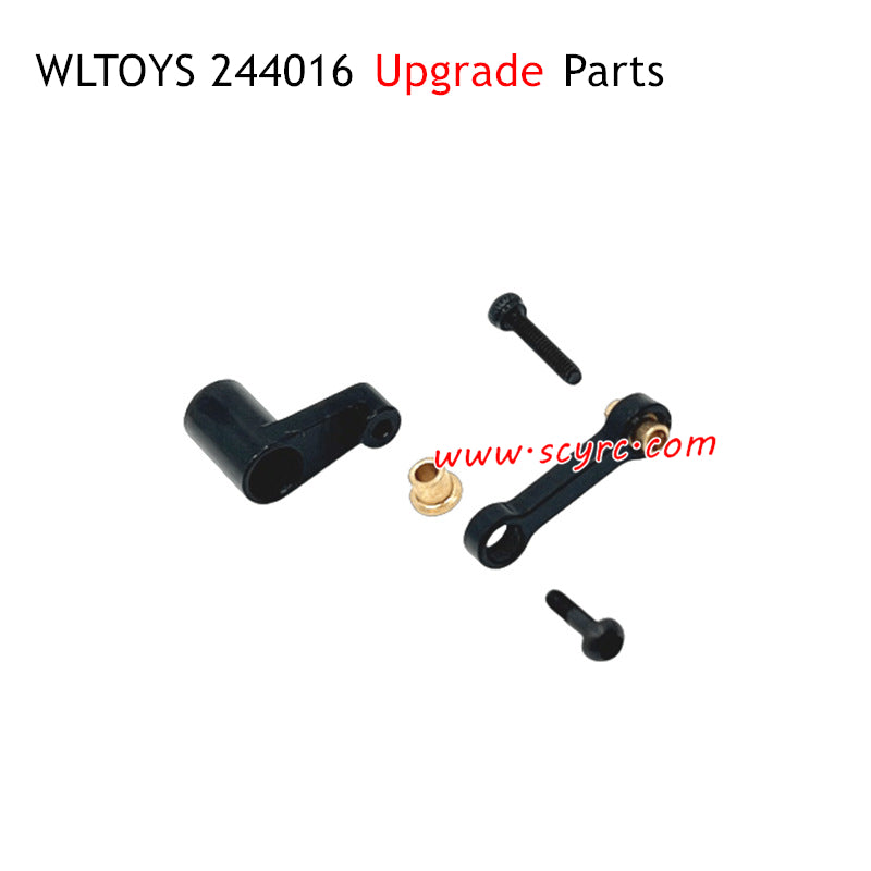WLTOYS 244016 Upgrade Parts Servo Arm and Steering Rod Black