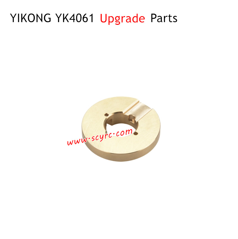 YIKONG YK4061 Upgrade RC Car Parts Brass Counterweight