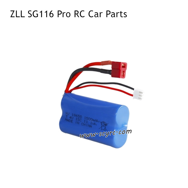 ZLRC SG116 MAX RC Car Parts 7.4V 1500mAh Battery