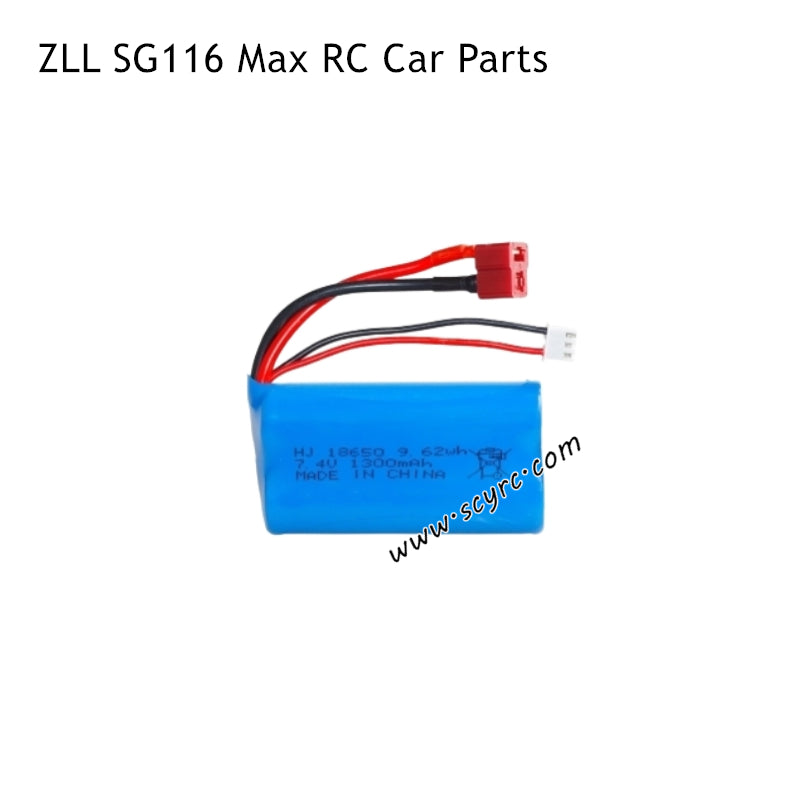 ZLRC SG116 PRO RC Car Parts 7.4V 1300mAh Battery