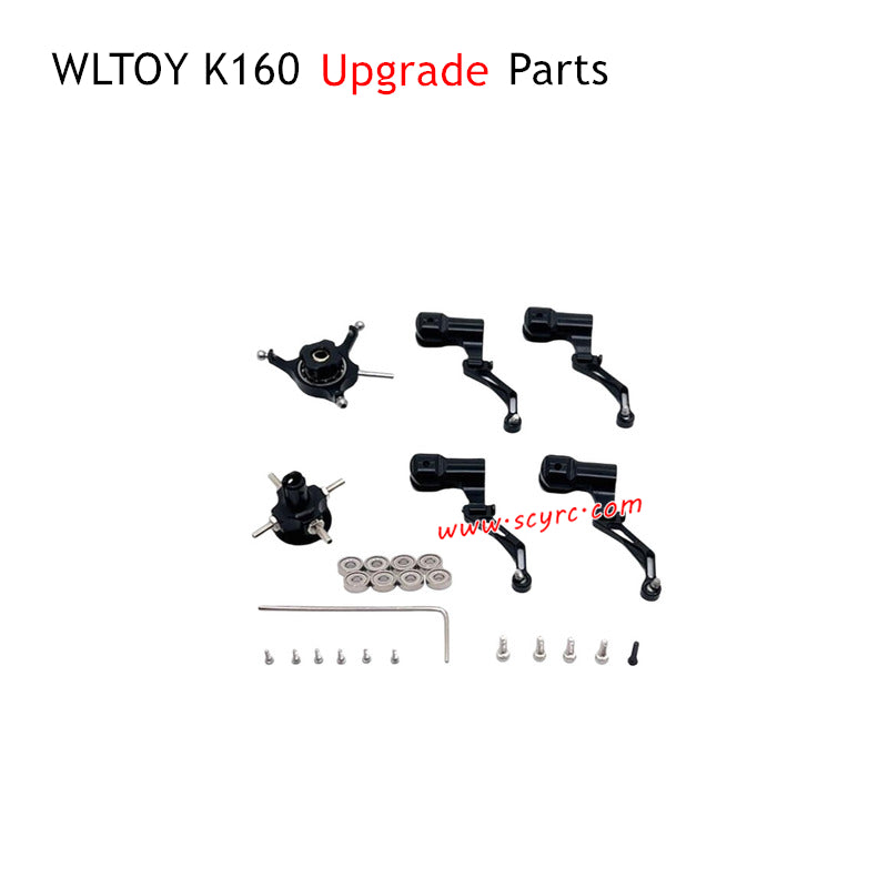 WLTOYS K160 Plane Upgrade Parts Rotor Clamp and Bearings Black K124-023