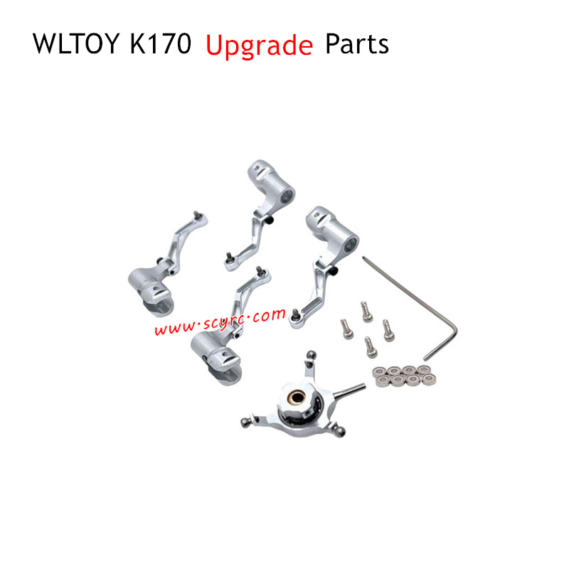 WLTOYS K170 Plane Upgrade Parts Blade Clamp and Bearings Silver