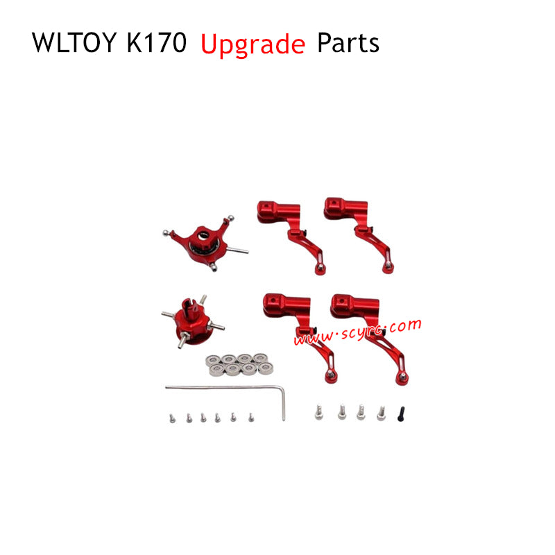 WLTOYS K170 Plane Upgrade Parts Rotor Disc Crosshead Red