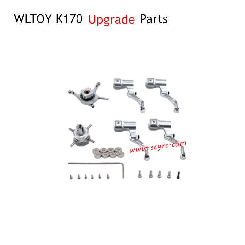 WLTOYS K170 Plane Upgrade Parts Rotor Disc Crosshead Silver